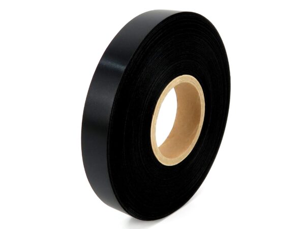 Banda neagra Satin - Saten ANTI DESTRAMARE imprimare pe O SINGURA PARTE 50mm x 200m